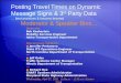 Moderator & speaker bios   posting travel times on dynamic message signs webinar