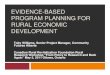 Cs6 p17 williams   evidence-based prog planning for rural econ dev
