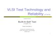 VLSI Test Technology & Reliabillity - Module 12 built-in-self-test