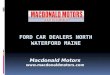 Ford Car Dealers North Waterford Maine