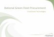 Thinking of Greening Your Fleet? (Webinar Presentation)