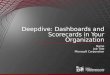 Microsoft SQL Server - Deepdive Dashboards and Scorecards in Your Organization Presentation