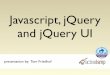 Javascript jQuery jQuery Ui