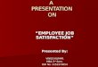 Employee job Satisfaction PPT On Honda