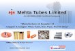 Copper Tubes By Mehta Tubes Ltd.,Mumbai