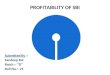 Profitability of sbi