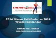 2014 Nissan Pathfinder vs 2014 Toyota Highlander