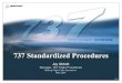 B737 standardized procedures