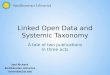 Linked Open Data and Systematic Taxonomy