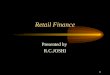 Retail finance