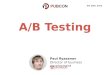 A/B testing in CRO - Paul Ryazanov's presentation from Pubcon Las Vegas 2013