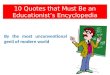 10 quotes that must be an educationist's bible