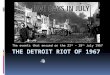 The Detroit Riot of 1967