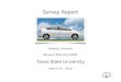 Toyota Prius Survey Report