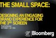 Designing an Engaging Brand Experience for the 3rd Screen