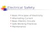Basic principles of electrical safety