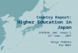 Higher Education In Japan Rev