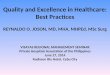 Quality and Excellence in Healthcare: Best Practices - Cebu - 14jun27