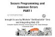 Secure Programming And Common Errors[Michele Orru Dec 2008]
