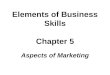Elements of business skills   chapter 5 slides