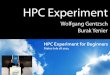 UberCloud HPC Experiment Introduction for Beginners