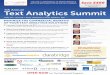 7th Annual Text Analytics Summit Brochure