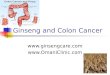 Ginseng And Colon Cancer