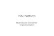 hi5 Platform Presentation (Google User Group)