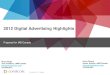 ComScore - 2012 Digital Advertising Highlights