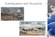 10   a diversion, earthquakes and tsunamis
