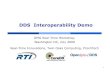 OMG DDS Interoperability Demo 2009