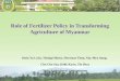 The Fertilizer sector in Myanmar- Hnin Yu Lwin