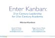Enter Kanban: 20th Century Leadership for 20th Century Academia