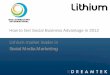 Lithium   How to get social business advantage in 2012