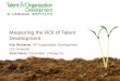 Todi presentation 2012 measuring roi talent development preso kim