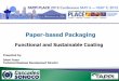 Paper Based Packaging-Sustainable Coatings