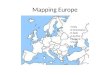 Europe mapping