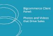 Bigcommerce Client Panel: Photos and Videos that Drive Sales