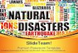 Natural disasters geographical power point templates themes and backgrounds ppt themes