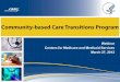 Webinar: Community-based Care Transitions - Reducing Hospital Readmissions