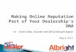 Making Online Reputation Part of Your Dealership's DNA