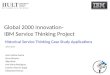 Global 2000 Innovation - IBM Service Thinking Project