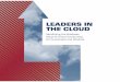 Leaders in the Cloud: Identifying Cloud Business Value for Customers
