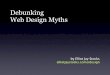 Debunking Web Design Myths