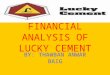 Financial analysis of lucky cement