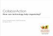 CollaborAction: Building Blocks Learning Exchange: How can technology help organizing?