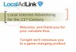 Local Ad Link Introduction 2009 06 18 X