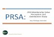 PRSA 2011 Membership Satisfaction Survey