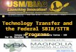 Tech Transfer and SBIR