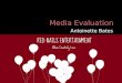 Antoinette Media Evaluation